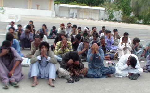 ۵۵ معتاد متجاهر در چابهار جمع آوری شدند