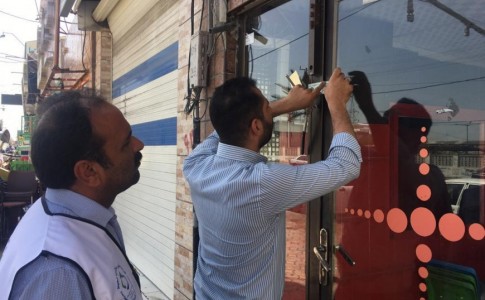 پلمپ رستوران و کبابی در چابهار به علت عدم رعایت مسائل بهداشتی