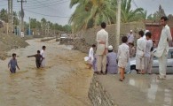 تخلیه روستای لشکران پایین در مهرستان/ سیل به منازل مسکونی خسارت وارد کرد