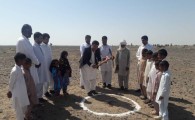 مدرسه یک کلاسه خیرساز روستای میاندران شهرستان بمپور کلنگ زنی شد