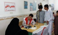 خدمت رسانی کاروان سلامت هلال احمر در مناطق محروم شهرستان ایرانشهر