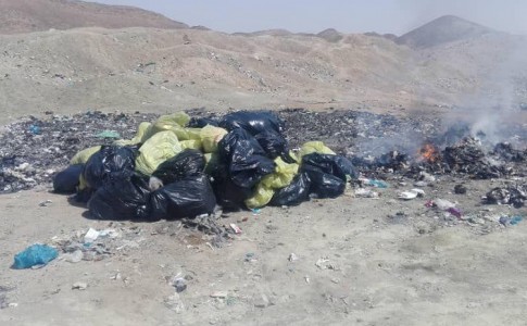 ​دستگیری دو متخلف دفن پسماندهای عفونی در ایرانشهر