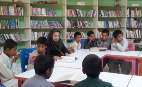محفل انس با قرآن ویژه کودکان و نوجوانان در شهرستان دلگان برگزار شد
