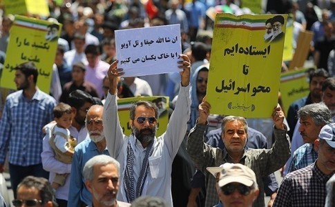 آغاز راهپیمایی روز قدس در ایرانشهر