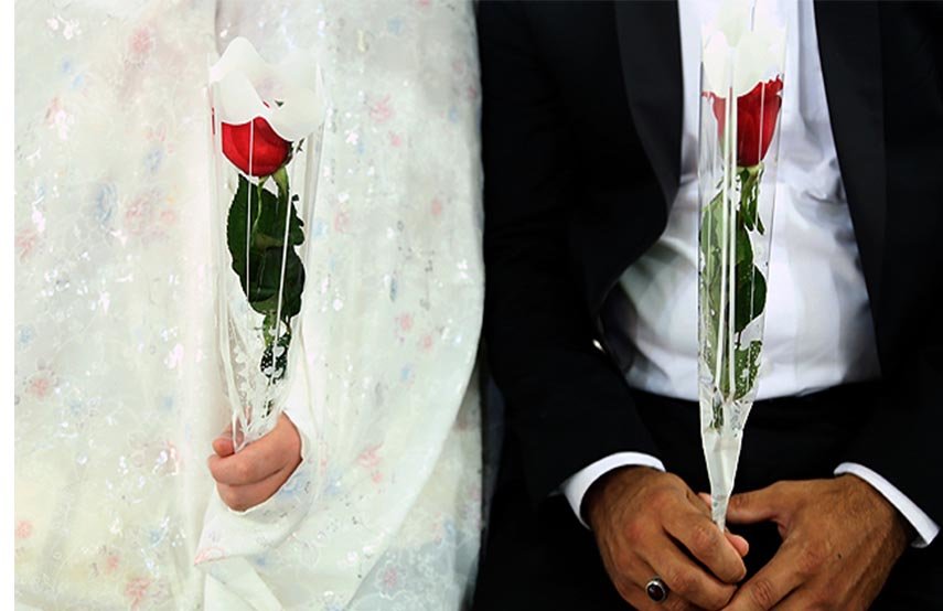 جشن پیوند آسمانی با شرکت 120 زوج نزاجا در زاهدان
