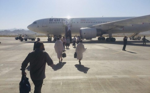 دومین پرواز زائران حج تمتع از سیستان و بلوچستان عازم سرزمین وحی شد