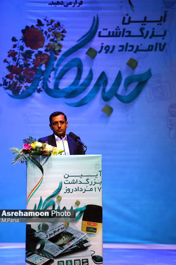 محمود براهویی نژاد سخنگوی خانه مطبوعات