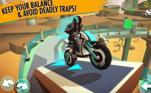 معرفی یک بازی جذاب موتورسواری در موبایل به نام؛ Gravity Rider