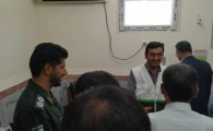 ویزیت رایگان بیماران توسط پزشکان متخصص به مناسبت هفته دفاع مقدس در ایرانشهر