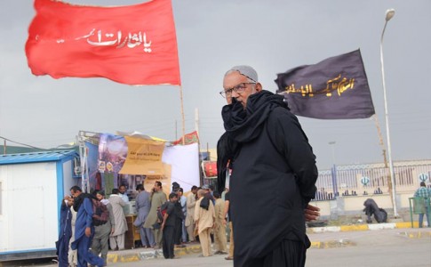 ورود زائرین پاکستانی اربعین از مرز میرجاوه+فیلم