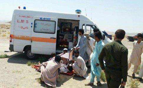 ۲۸ کشته و ۲۱ زخمی براثر تصادف دو دستگاه وانت تویوتا حامل اتباع غیرمجاز