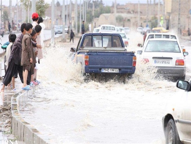 نیکشهر رکوردار بارش استان با 136 میلی متر باران/ بارندگی در بنت به 115 میلی متر رسید
