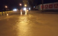 گزارش تصویری/ جاری شدن آب در معابر سراوان در پی بارندگی  