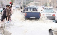 بارش 77 میلیمتری باران در مهرستان/ سیل فیبرنوری آشار_ایرفشان را قطع کرد