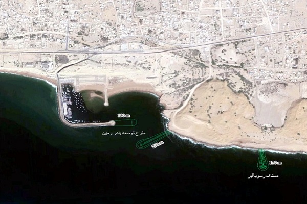 تمدید مجوز تطویل موج شکن غربی بندر صیادی رمین