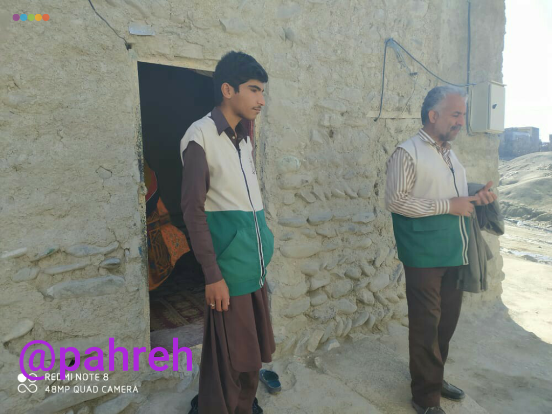 امداد رسانی خادمیاران رضوی شهرستان ایرانشهر به سیل زدگان بلوچستان
