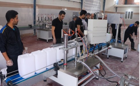 اصلاح دو خط تولید برای ساخت مواد ضدعفونی در منطقه آزاد چابهار