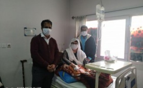 اهداء 500 ماسک تنفسی به پرسنل و بیماران بیمارستان امیرالمومنین(ع) زابل