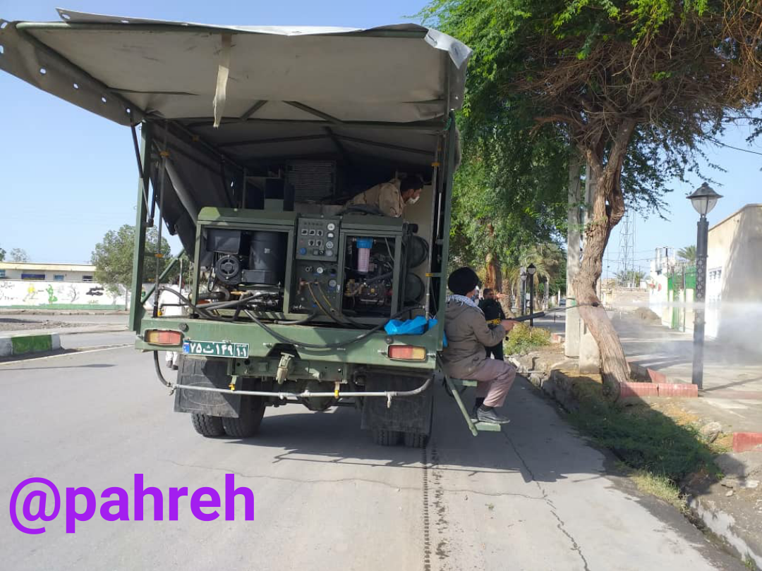 گزارش تصویری/ رزمایش دفاع بیولوژیکی در شهرستان ایرانشهر