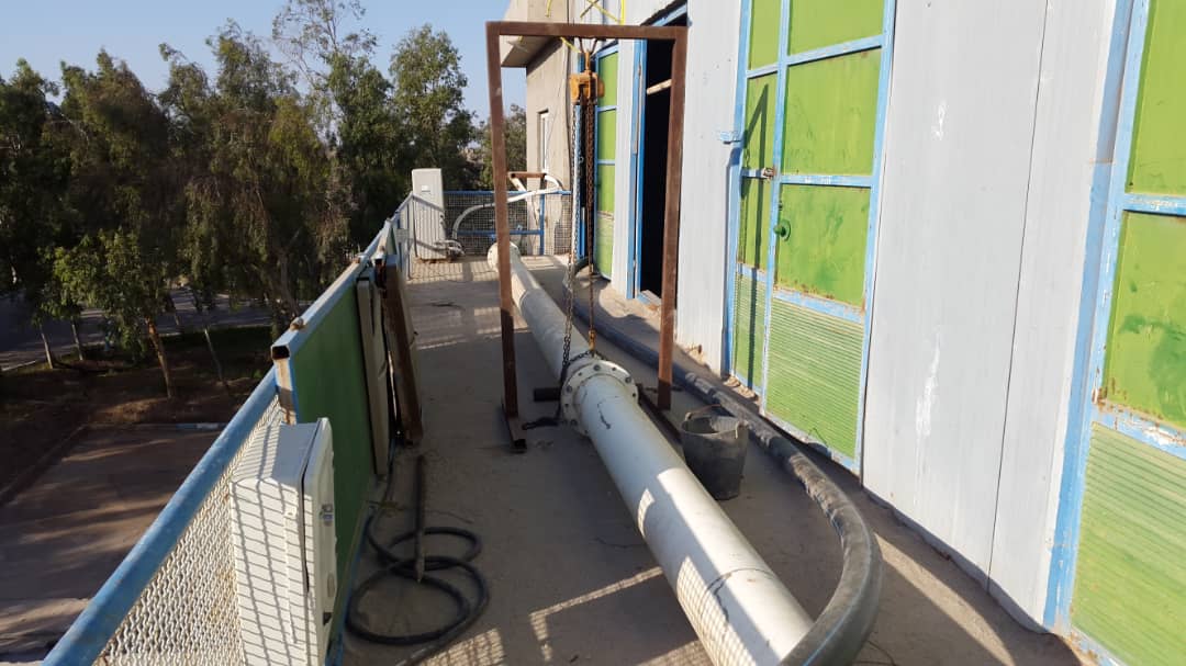 طراحی و ساخت کلکتور تصفیه خانه آب زهک