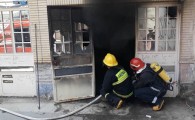 شعله های آتش پژو پارس یک ساختمان را طعمه حریق کرد