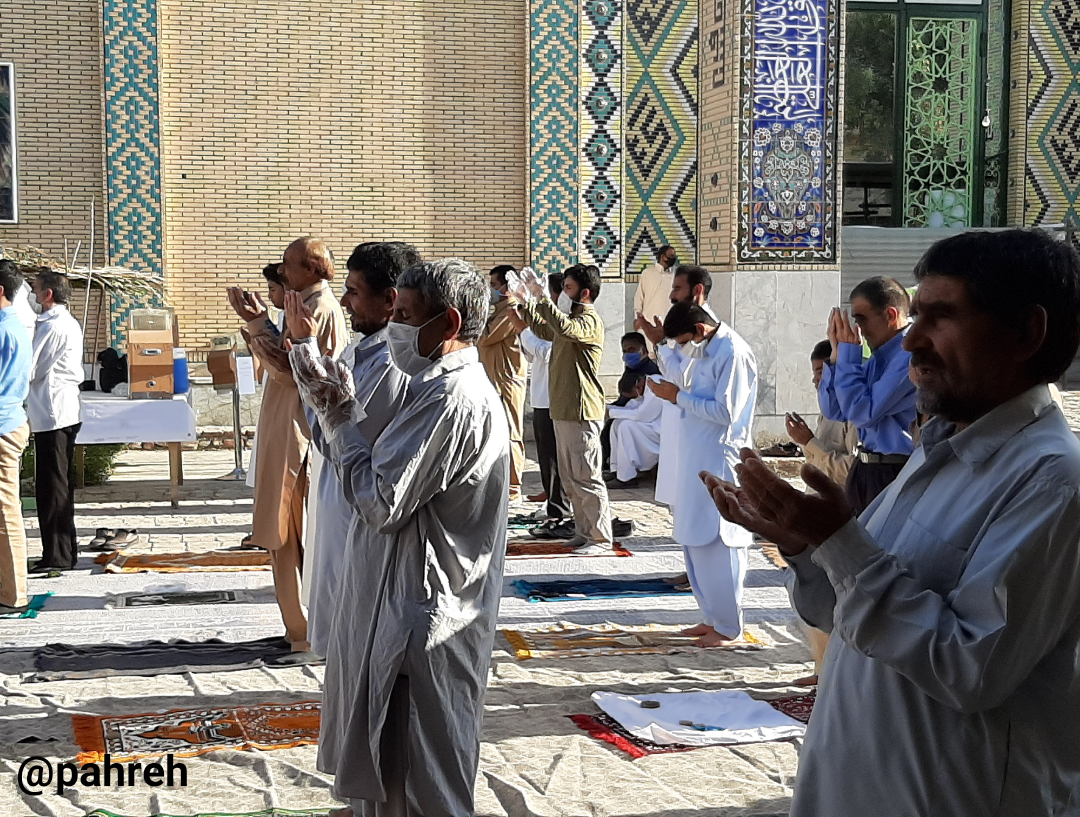 برگزاری نماز باشکوه عید سعید فطر در ایرانشهر