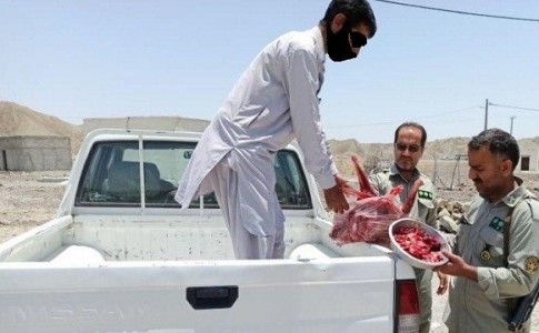 شکارچی یک رأس قوچ در نیکشهر به دام قانون افتاد