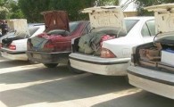 توقيف 4 دستگاه خودرو حامل کالای قاچاق در مرزهای جنوبی سیستان و بلوچستان
