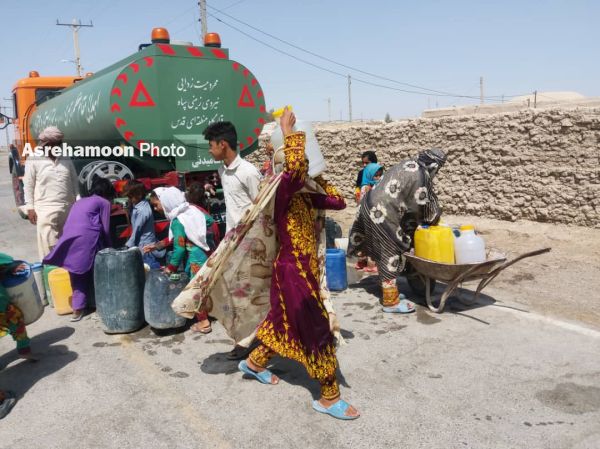 گزارش تصویری/پایان حسرت دسترسی به آب شرب بهداشتی با ‏همت سبزپوشان انقلاب