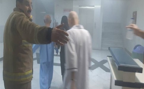 آتش سوزی در بیمارستانی در خیابان حافظ تهران/ حادثه مصدومی نداشت