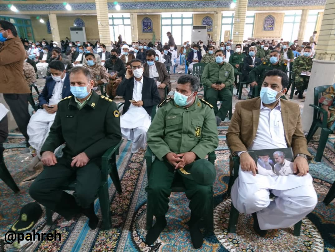 برگزاری نخستین سالگرد شهادت سردار حاج قاسم سلیمانی در ایرانشهر