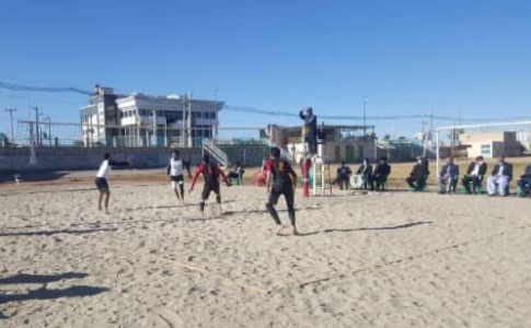 پایان مسابقات والیبال ساحلی قهرمانی کارگران سیستان و بلوچستان