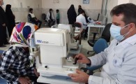 خدمات چشم پزشکی رایگان به همت بسیج جامعه پزشکی در سیستان ‏وبلوچستان  