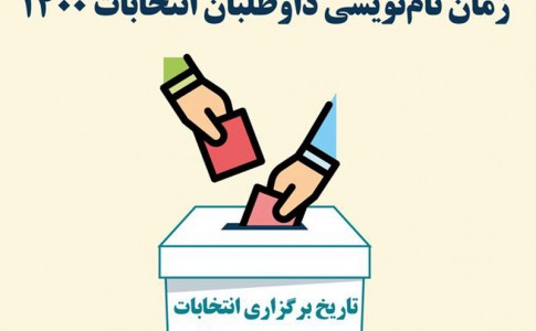 اینفوگرافیک/ زمان نام‌نویسی داوطلبان انتخابات ۱۴۰۰