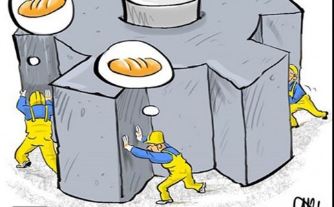 کاریکاتور/ سوء استفاده برخی از کارفرمایان از کارگران در شرایط بد اقتصادی