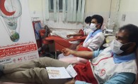 ۴۰ نفر از داوطلبان و نجاتگران خون اهدا کردند/ فرآورده های خونی نیاز امروز کشور