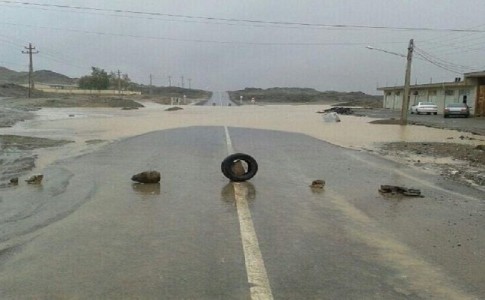 طوفان حاره ای ۱۴۳ ميليارد تومان به راه های جنوب استان خسارت زد