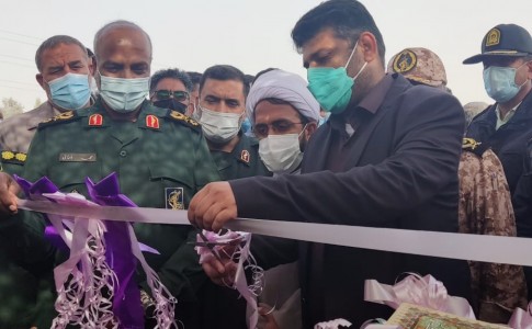 افتتاح بیمارستان سیار«شهید سلیمانی» نیروی زمینی سپاه در زهکلوت/ فعالیت ۱۲۰ نفر پرسنل جهت ارائه خدمات درمانی در مناطق سیل زده