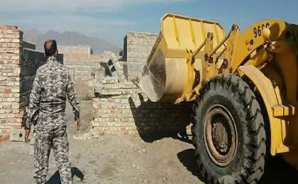 رفع تصرف و خلع ید حدود ۵ هکتار از اراضی دولتی در سیستان و بلوچستان