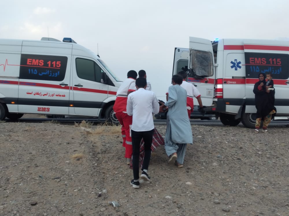 ۱۴۸ حادثه دیده در سیستان وبلوچستان امدادرسانی شدند