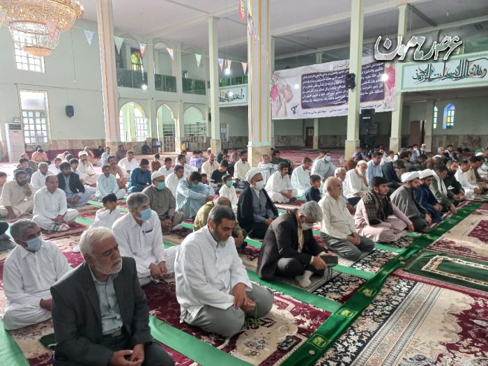 اقامه نماز عید قربان در سراوان