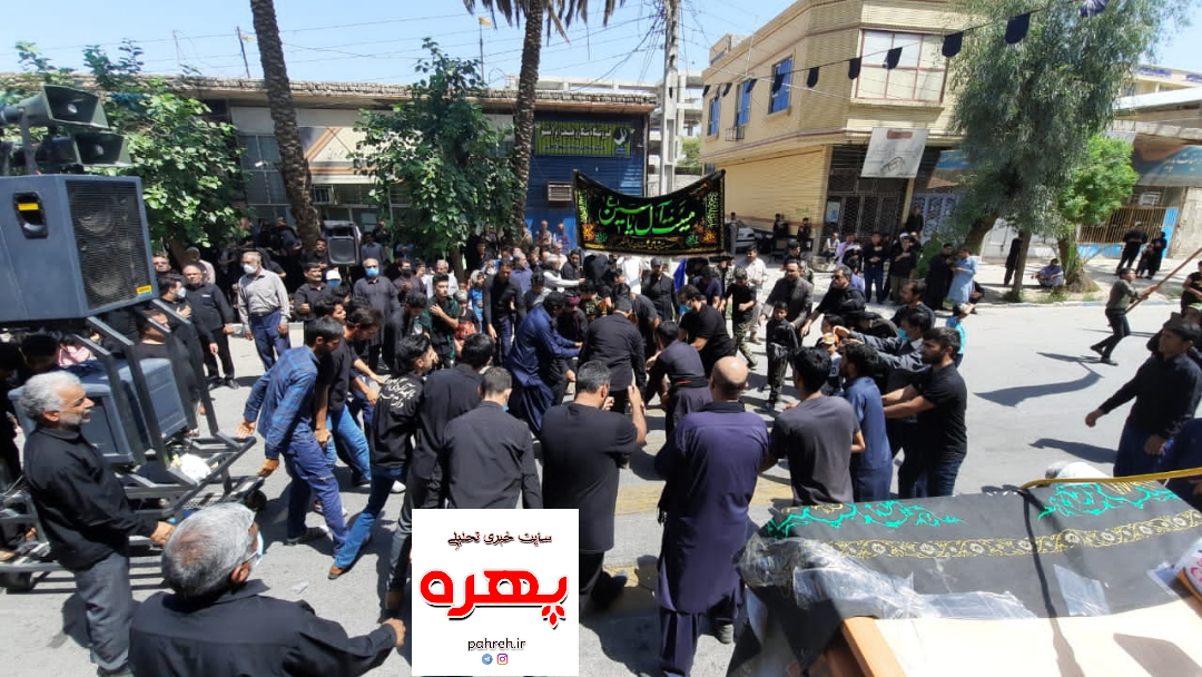گزارش تصویری/مراسم عاشورای حسینی (ع) در ایرانشهر برگزار شد
