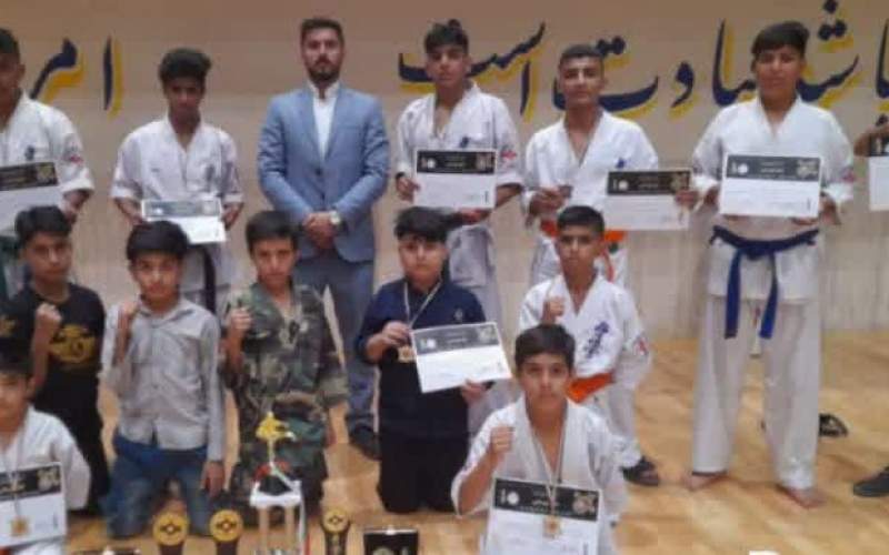 نایب قهرمانی نماینده کاراته سیستان و بلوچستان در مسابقات قهرمانی کشور