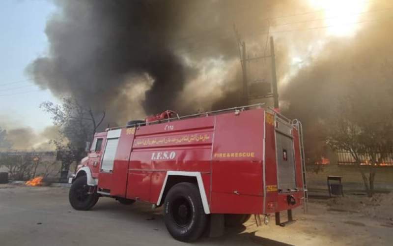 آتش سوزی در مدرسه خاش خسارت جانی در برنداشت