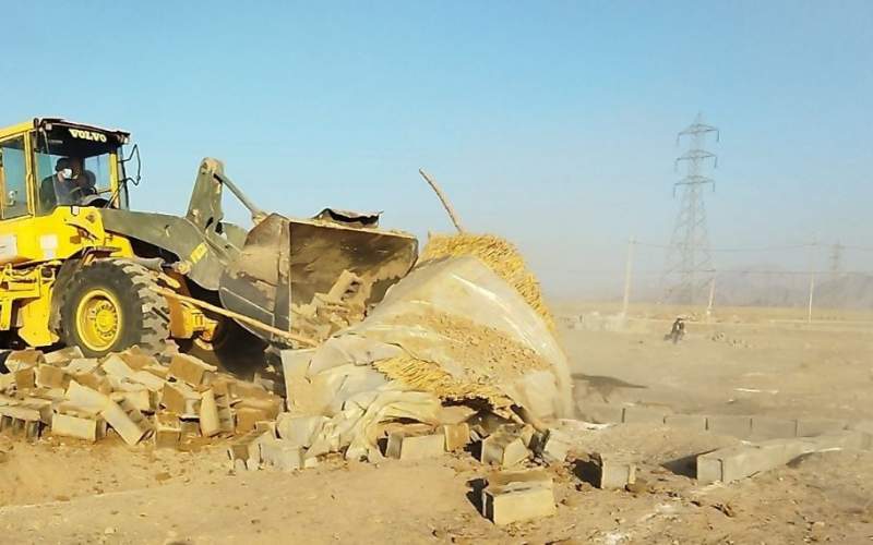 آزادسازی ۲ هزار مترمربع از اراضی دولتی در زاهدان