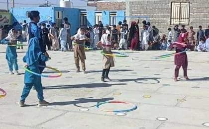 برگزاری جشنواره بازی‌های بومی محلی در مدارس سراوان