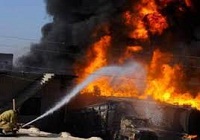 زن جوان مهرستانی در آتش بخاری سوخت