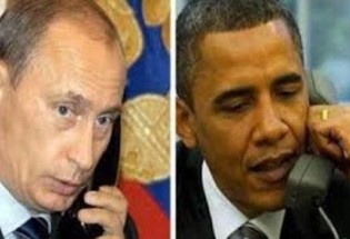 گفتگوی تلفنی اوباما و پوتین درباره اوکراین
