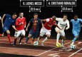 سرعت بهترین فوتبالیست های جهان/ رونالدو ۳۳ کیلومتر در ساعت