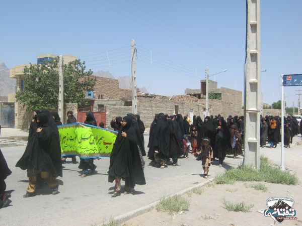 برگزاری راهپیمایی «حجاب» در خاش